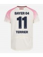 Bayer Leverkusen Martin Terrier #11 Replika Borta Kläder 2025-26 Kortärmad